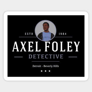 Axel Foley Detective Est. 1984 - Detroit / Beverly Hills Sticker